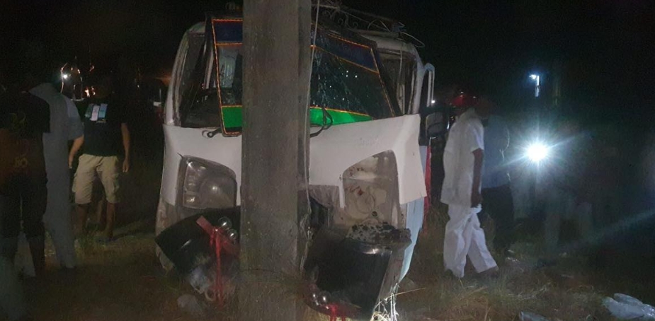 तस्करीको सामान बोकेको गाडी दुर्घटना,चार जना घाइते